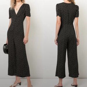 Reformation France Selene Polka Dot Jumpsuit